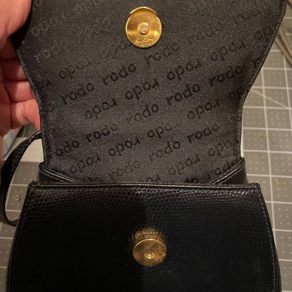 Vintage Rodo Italian leather evening bag - Picture 6 of 9